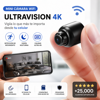 Mini Cámara WiFi HD™ | Vigilancia desde tu Celular