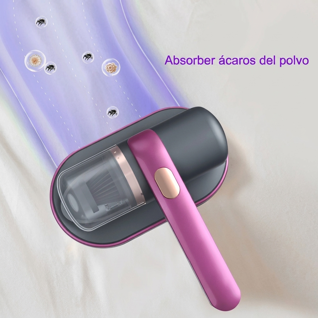 Aspiradora Anti Ácaros UV | Elimina Polvo, Ácaros y Alérgenos del Colchón